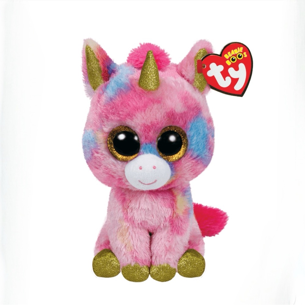 Ty Fantasia Multicolor Unicorn Medium